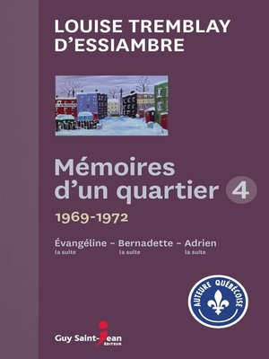 cover image of Mémoires d'un quartier 4